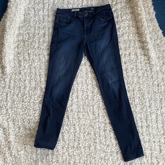 Adriano Goldschmied The Midi Mid-Rise Legging Jeans Sz 29R - Picture 1 of 9